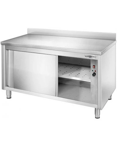 Тепловий стіл PREMIUM - 1,0 m - з бортом GGM Gastro