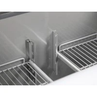 Саладетта PREMIUM - 1,36 x 0,7 m - 3 скляних дверей GGM Gastro