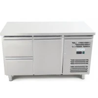 Стіл холодильний GoodFood GF-GN2110TN-HC дві шухляди