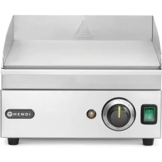 Поверхня для смаження -гриль-гладкий, Kitchen Line, 220-240В/2000Вт, 326x445x(H)225мм 154922 Hendi Stainless steel
