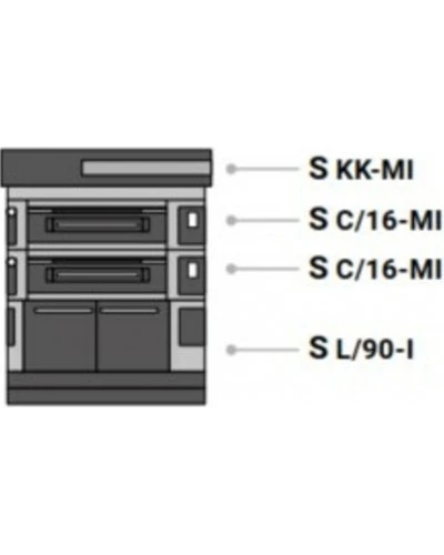 Піч для піци S100E Icon 2/L (Moretti Forni)