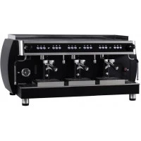 Кавомашина з портафільтром «Grace» - з цифровим дисплеєм - Трипостова - вкл. систему преінфузії - Чорна