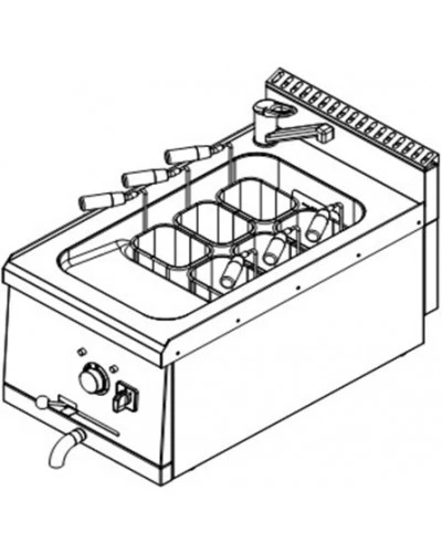 Макароноварка професійна PC-0.4 (700)