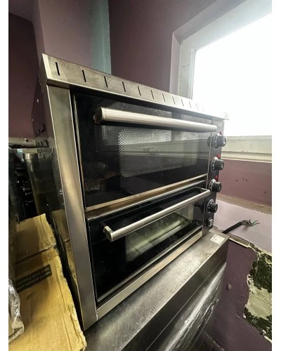 Піч для піци, 4+4 x 20 см, 2 камери