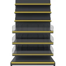 Кондитерський торговий стелаж FVSP-6 (2035х1200) комбінований