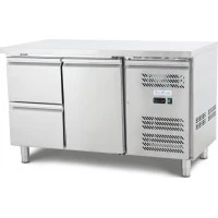 Стіл холодильний GoodFood GF-GN2110TN-HC дві шухляди