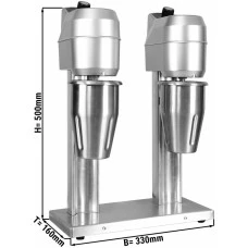 Міксер для молочних коктейлів - з 2 Rührwerken - 600 Watt GGM Gastro