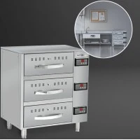 Теплова шафа з 3 шухлядами - 0,82 m - GN 1/1 GGM Gastro