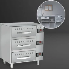 Теплова шафа з 3 шухлядами - 0,82 m - GN 1/1 GGM Gastro