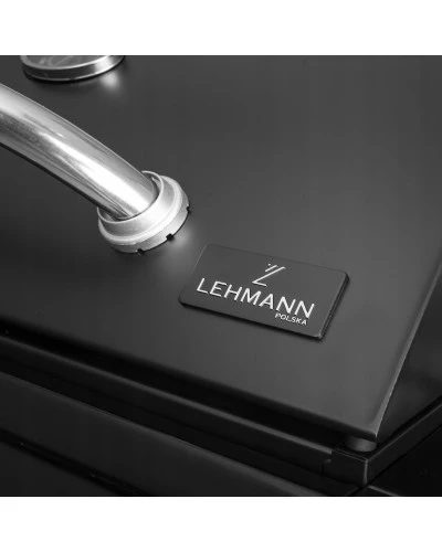 Газовий гриль LEHMANN TEXAS 3+1 чорний