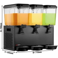 Диспенсер для соку - 3 x 18 л GGM Gastro
