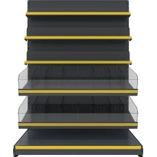 Кондитерський торговий стелаж FVSP-2 (1650х1200) комбінований