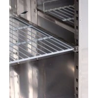 Холодильний стіл ECO - 1,8 x 0,7 m - 1 двері та 4 шухляди 1/2 GGM Gastro