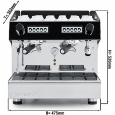 Кавова машина рожкова compact , 2 групи GGM Gastro