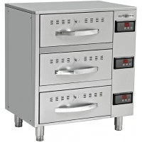 Теплова шафа з 3 шухлядами - 0,82 m - GN 1/1 GGM Gastro