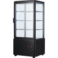 Шафа-вітрина холодильна EWT INOX RT78B black