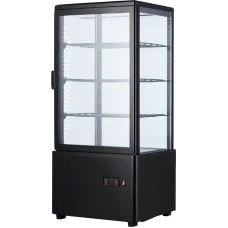Шафа-вітрина холодильна EWT INOX RT78B black