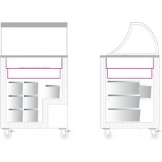 Морозильна вітрина для морозива IC301SC-SO (Tefcold)