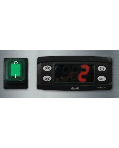 Саладетта PREMIUM - 1,36 x 0,7 m - 3 скляних дверей GGM Gastro
