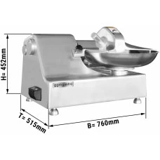 Куттер горизонтальний GGM Gastro