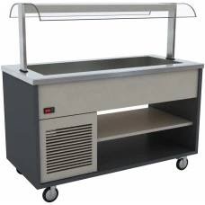 Холодильна витрина - 1,9 x 0,8 m - 5x GN 1/1 GGM Gastro