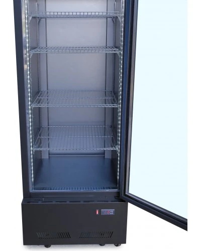 Шафа холодильна для напоїв GoodFood BC480BB2LED чорна-чорна