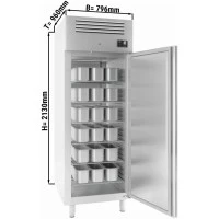 Морозильна шафа для морозива (EN 80x60) - з 1 дверима GGM Gastro