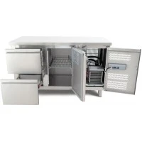 Стіл холодильний GoodFood GF-GN2110TN-HC дві шухляди
