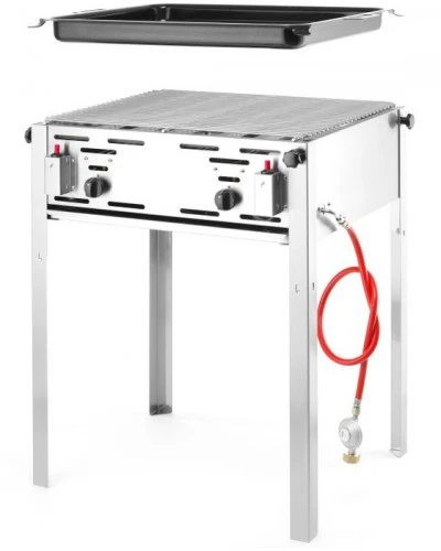 Гриль газовий Grill Master MAXI GN 2/1 - підлоговий, 9.2кВт, 650x540x840(H) мм