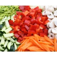 Холодильний стіл для піци - 0,9 x 0,7 m - 2 скляних дверей та Granitplatte GGM Gastro