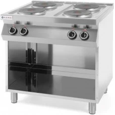 Плита електрична 4-х конфоркова Kitchen Line на відкритому модулі