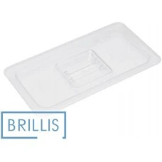 Кришка з полікарбонату GN 1/3 Brillis (325х176)
