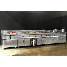 Плита електрична, 4 круглі конфорки (8,6 кВт) GGM Gastro