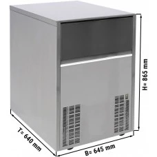 Льодогенератор /циліндр - 80 kg / 24 h GGM Gastro