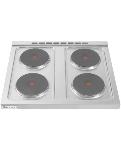 Плита електрична 4-х конфоркова Kitchen Line на відкритому модулі