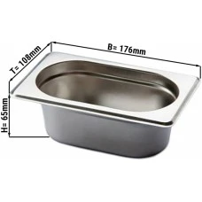 Гастроємність GN 1/9 - глибина: 65 мм GGM Gastro