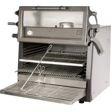 Піч на деревному вугіллі Pira 90 LUX INOX ED