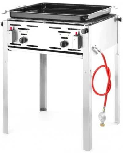 Гриль газовий Grill Master MAXI GN 2/1 - підлоговий, 9.2кВт, 650x540x840(H) мм
