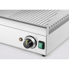 Поверхня для смаження-гриль - 2/3 - гладка, 1/3 - рифлена, Kitchen Line, 220-240В/3500Вт, 697x474x(H)241мм