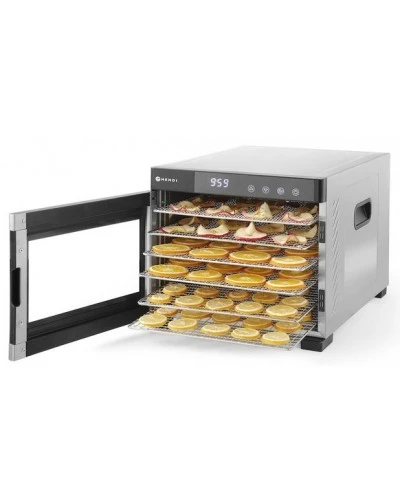 Сушарка для харчових продуктів Profi Line - цифрова панель управління, 6 полиць, 340x450x(H)311 мм
