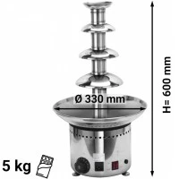 Шоколадний фонтан - 4 рівня- H 60 cm GGM Gastro