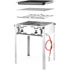 Гриль газовий Grill Master MAXI GN 2/1 - підлоговий, 9.2кВт, 650x540x840(H) мм