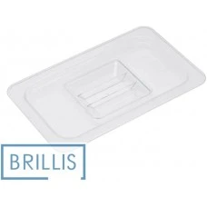 Кришка гастроємності BRILLIS із полікарбонату GN 1/9, прозора