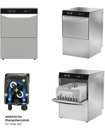 Посудомийна машина mini 2.77 kW - (подвійна стінка) GGM Gastro