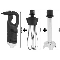 Міксер погружний (набір) з 400mm ніж-ногою - 650 Watt GGM Gastro