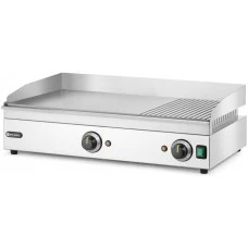 Поверхня для смаження-гриль - 2/3 - гладка, 1/3 - рифлена, Kitchen Line, 220-240В/3500Вт, 697x474x(H)241мм