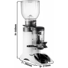 Кавомолка білий - 2 kg - 63 db GGM Gastro