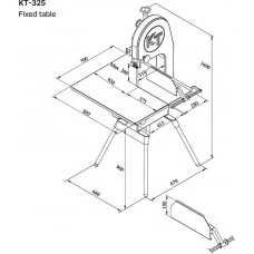 Пила стрічкова KT-325 (KT)