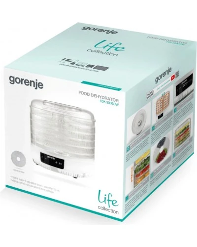 Сушарка для фруктів Gorenje - FDK 500 GCW
