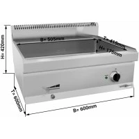 Марміт Bainmarie - 1x GN 1/1 + 3x GN 1/9 GGM Gastro